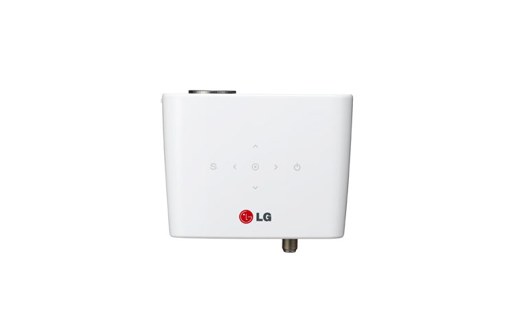 LG PH300 data projector Standard throw projector 300 ANSI lumens DLP 720p (1280x720) Brown, White – image 2