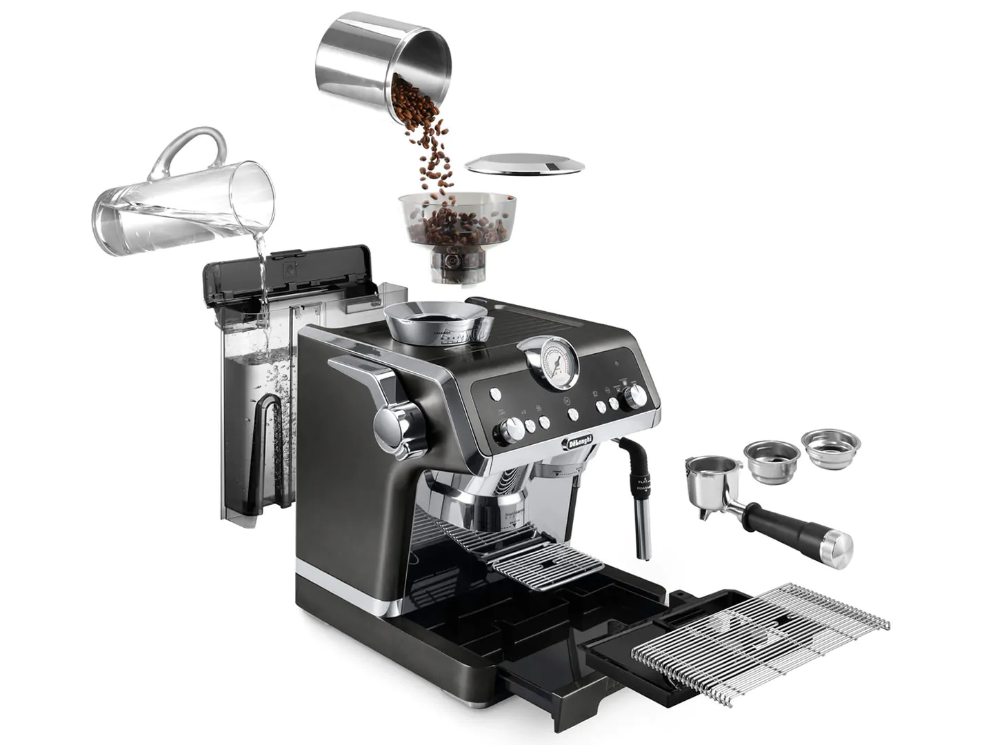 De’Longhi EC9335.BK Semi-auto Espresso machine – image 5