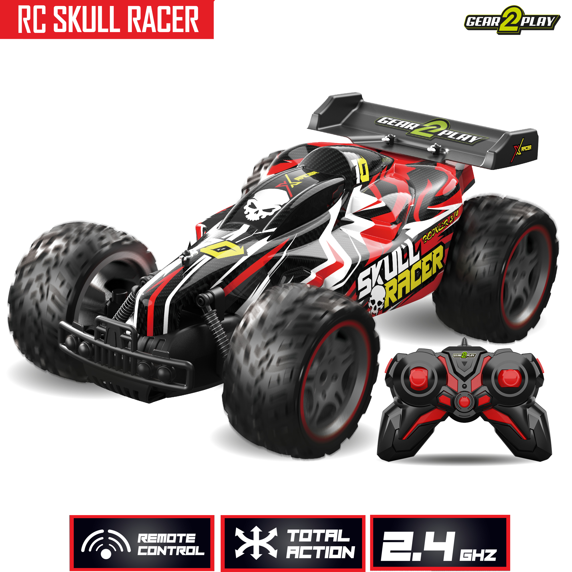 Gear2Play RC Skull Racer Raceauto – image 5