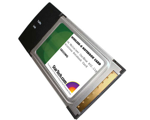 StarTech.com 802.11g Wireless Cardbus NIC Adapter