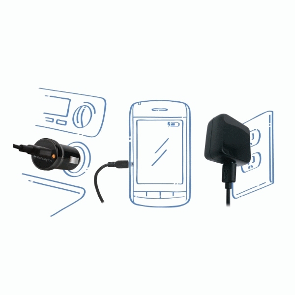 Kensington USB Car & Wall Charger – image 2