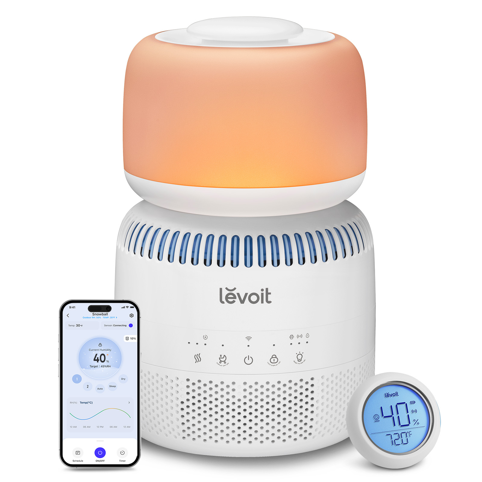 LEH-B381S-WEU humidifier Natural