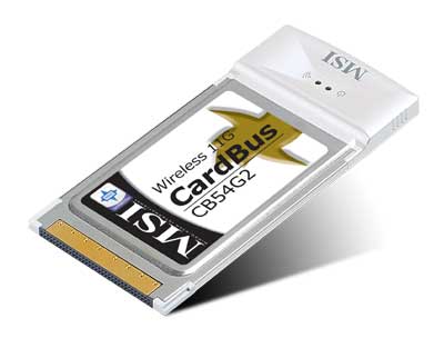 MSI CB54G2 Wireless IEEE802.11g CardBus