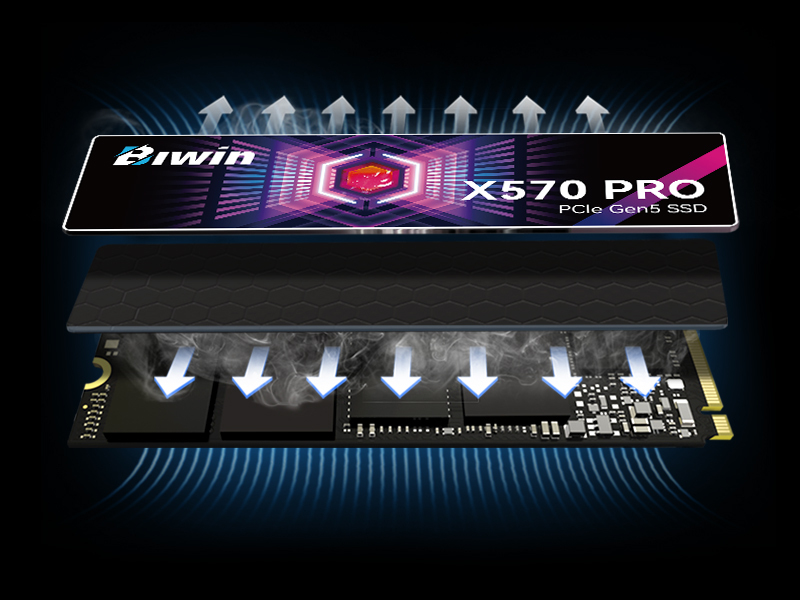 Biwin X570 Pro 2TB PCIe NVMe GEN5 14k MB/s – image 8