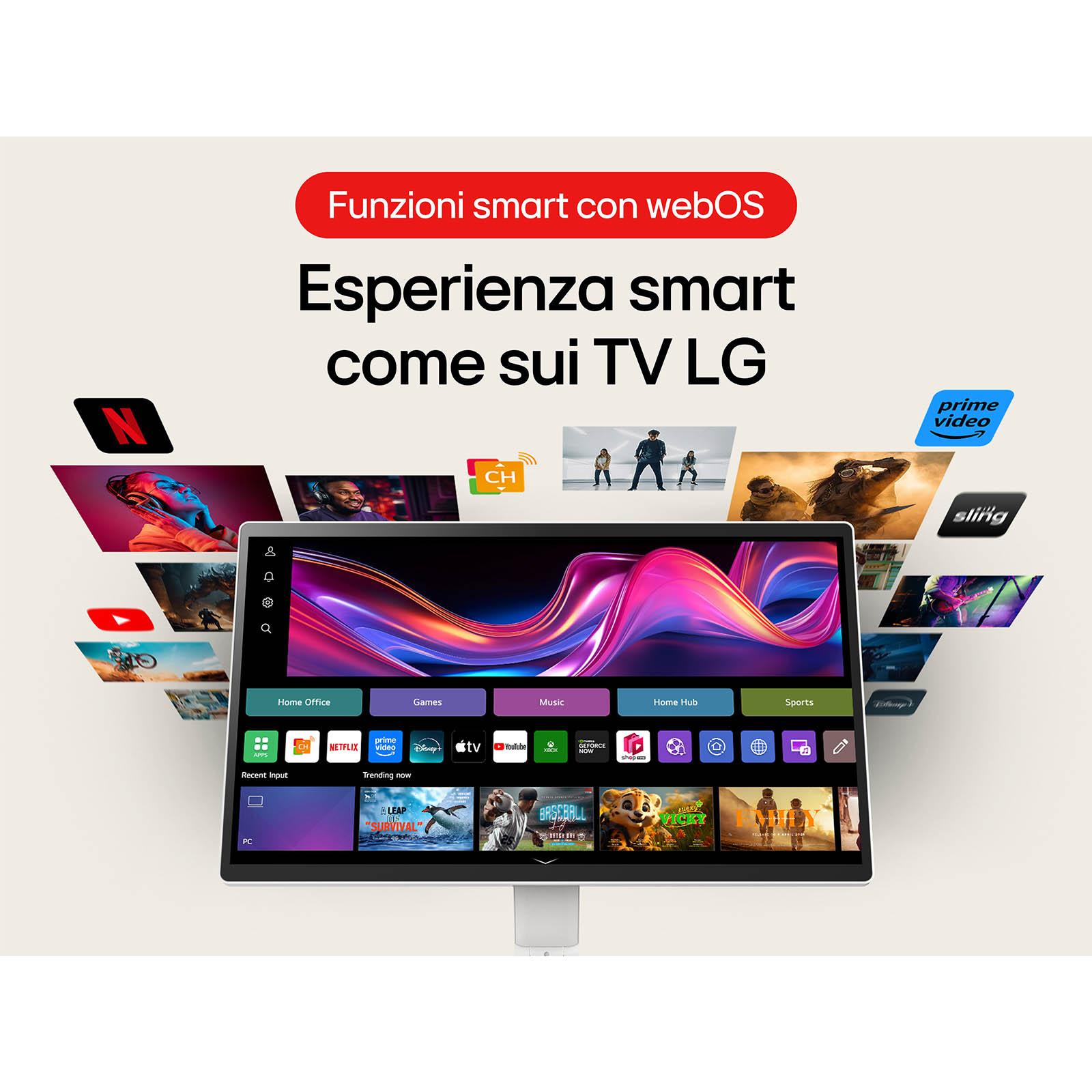 32U889SA 31.5IN IPS 3840X2160 16:9 1000:1 5MS HDMI USB-C - Miniatura 5