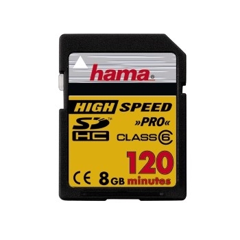 Hama Video Card SD HC 8GB Class 6 – image 1