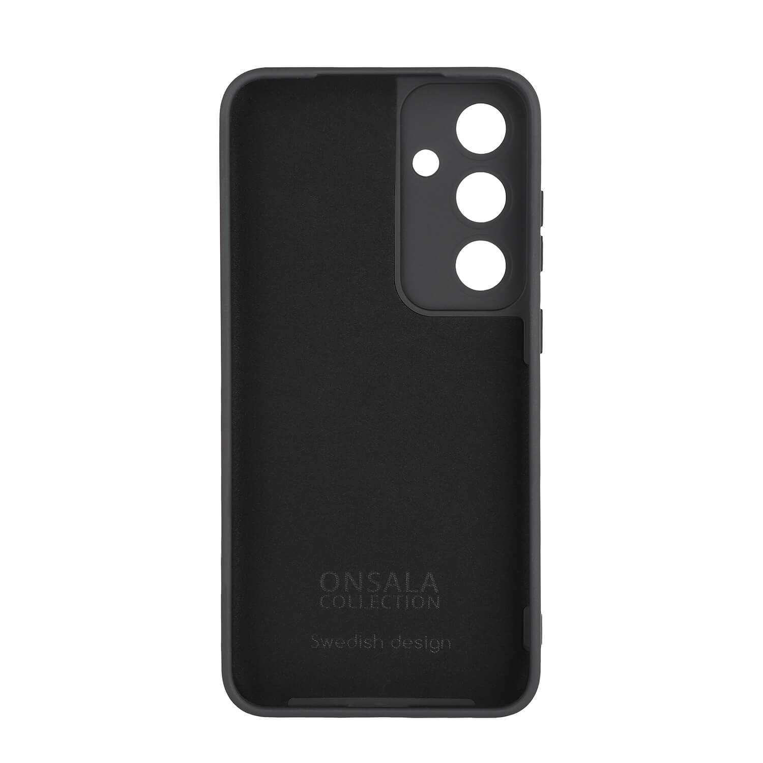 Onsala Phone Case with Silicone Feel Black - Samsung S24 FE – image 3