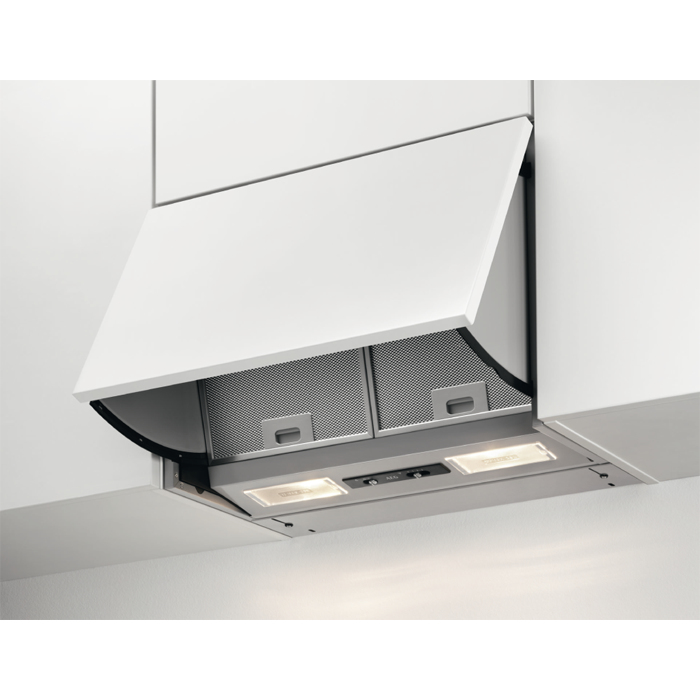 AEG DEB2530S Semi built-in (pull out) Grey 352 m³/h