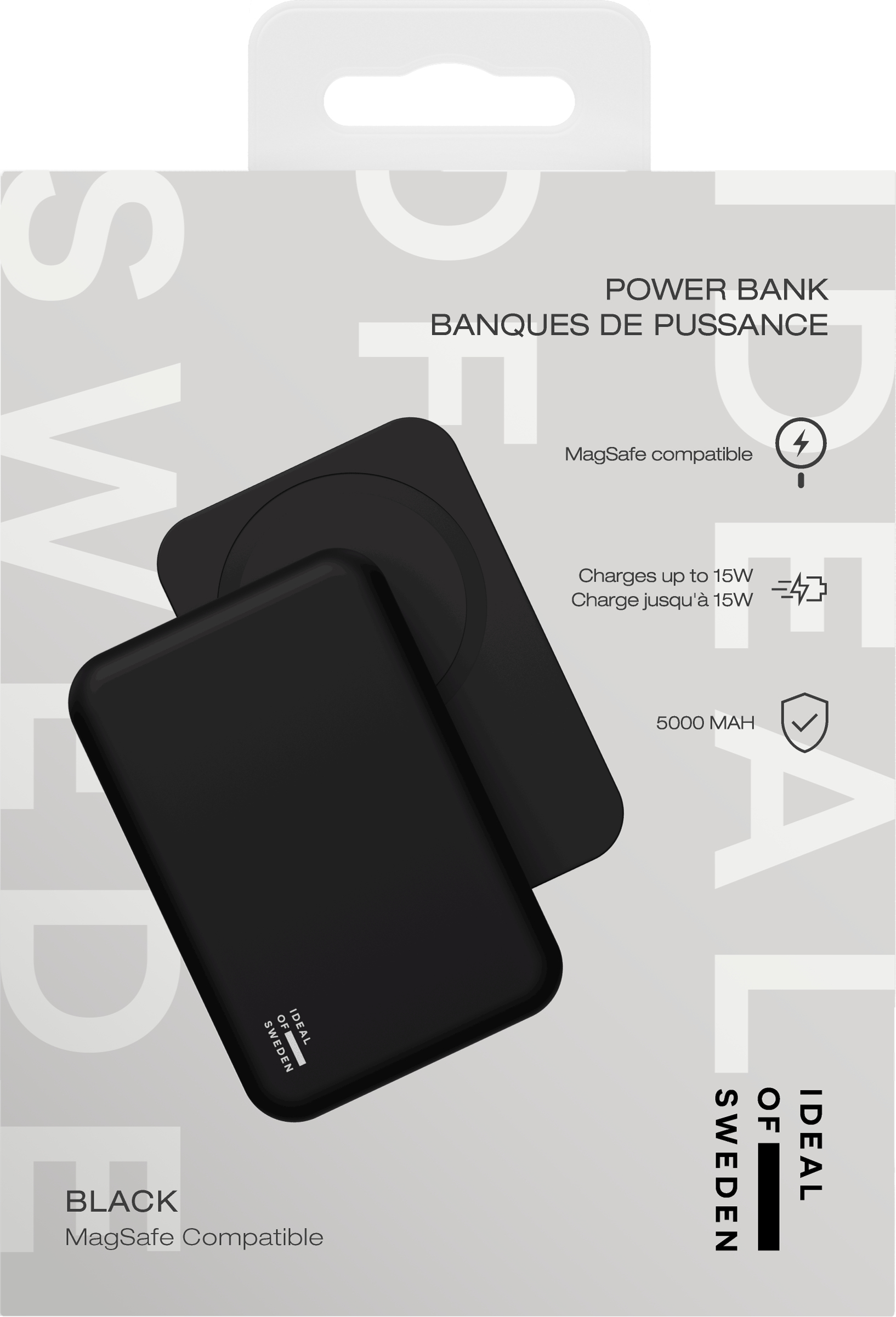iDeal of Sweden Power Bank MagSafe Black – image 3