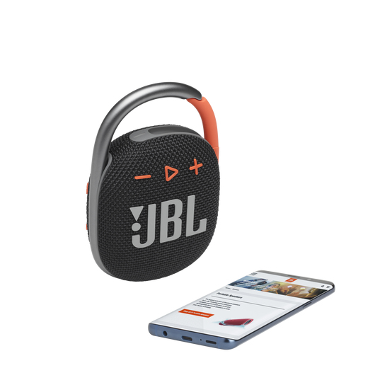 JBLCLIP4BLKOAM portable/party speaker Mono portable speaker Black, Orange – image 5