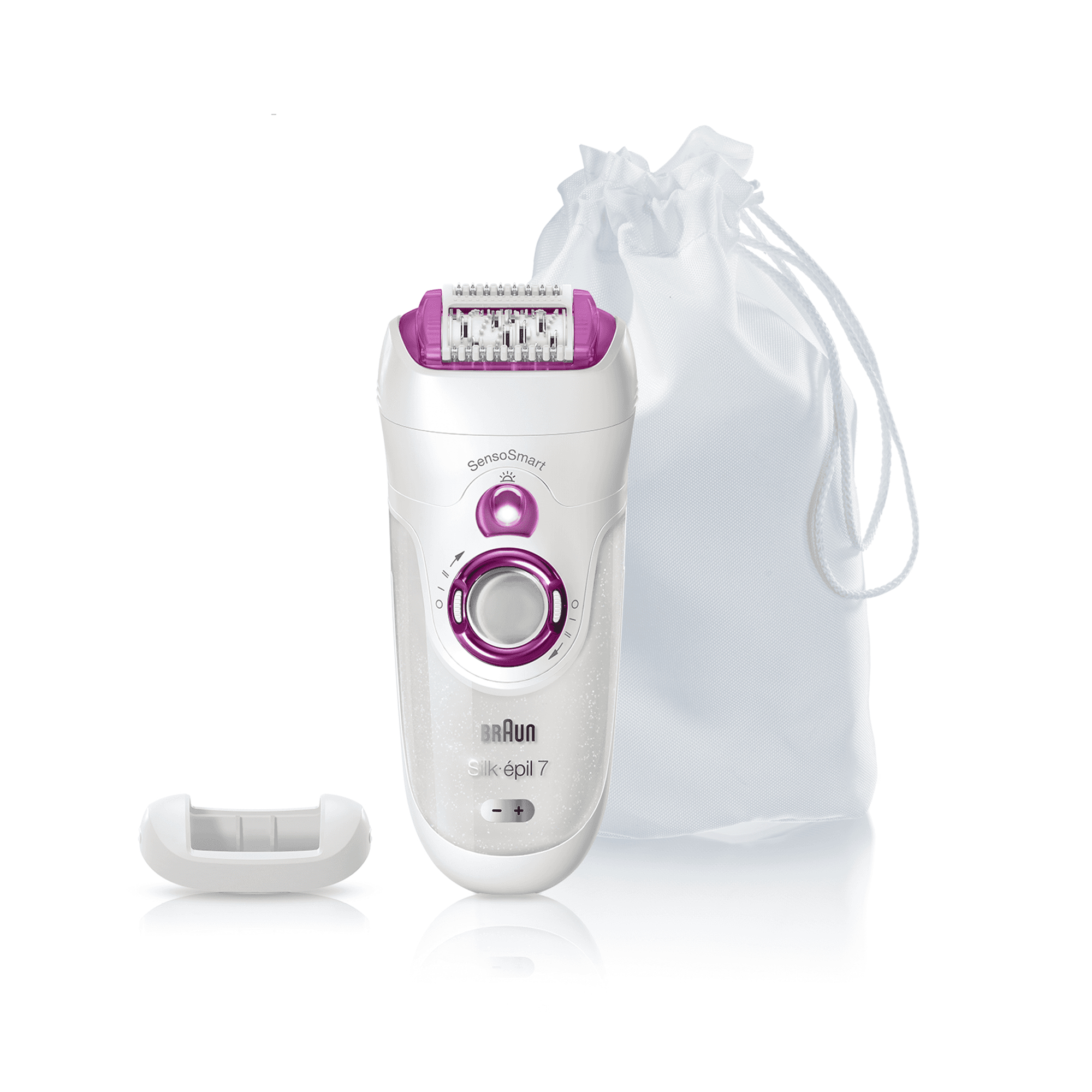 Braun Silk-épil 7 81646969 epilator 40 tweezers White, Pink – image 7