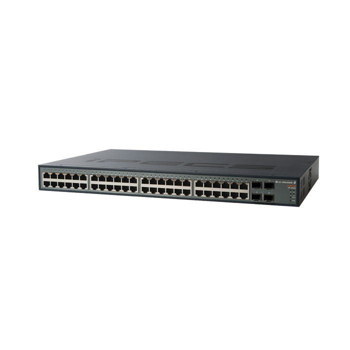 LG ES-2052G network switch Managed L2 Black – image 1