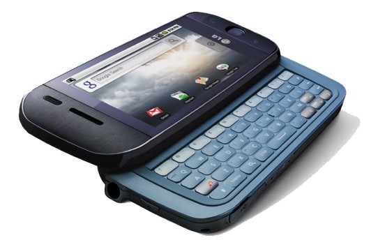 LG GW620 7.62 cm (3") Single SIM 3G 1500 mAh Black, Blue