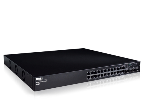 Dell PowerConnect 6224 Managed L3 1U Black