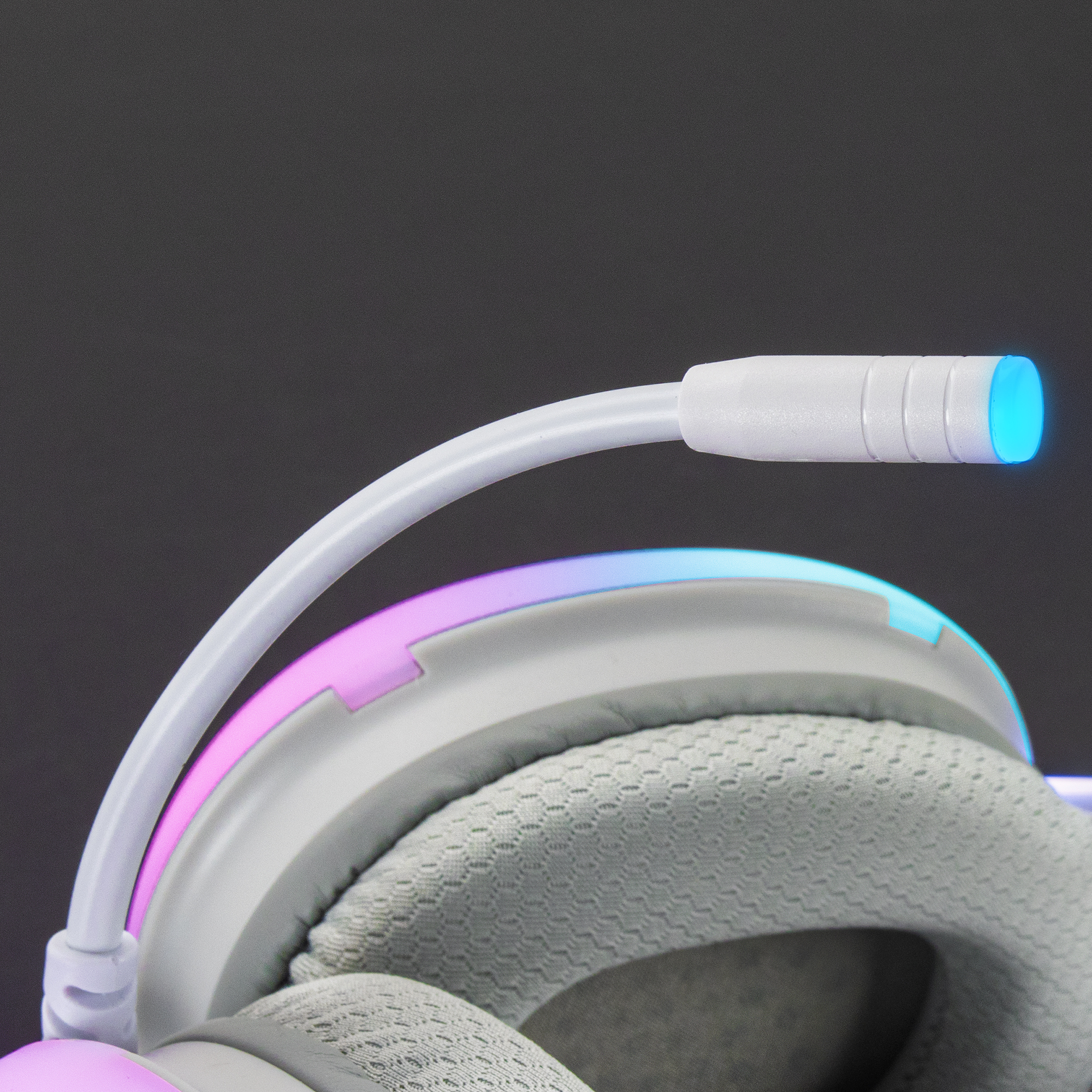 Mars Gaming MH-GLOW Pink 360° Full Chroma RGB Flow Headset Noise Cancelling Microphone Ultra-Lightweight Design Mempory-Foam Earpads Universal Compatibility – image 6