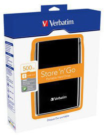 Verbatim Store 'n' Go USB 2.0 Portable Hard Drive 500GB Black – image 6