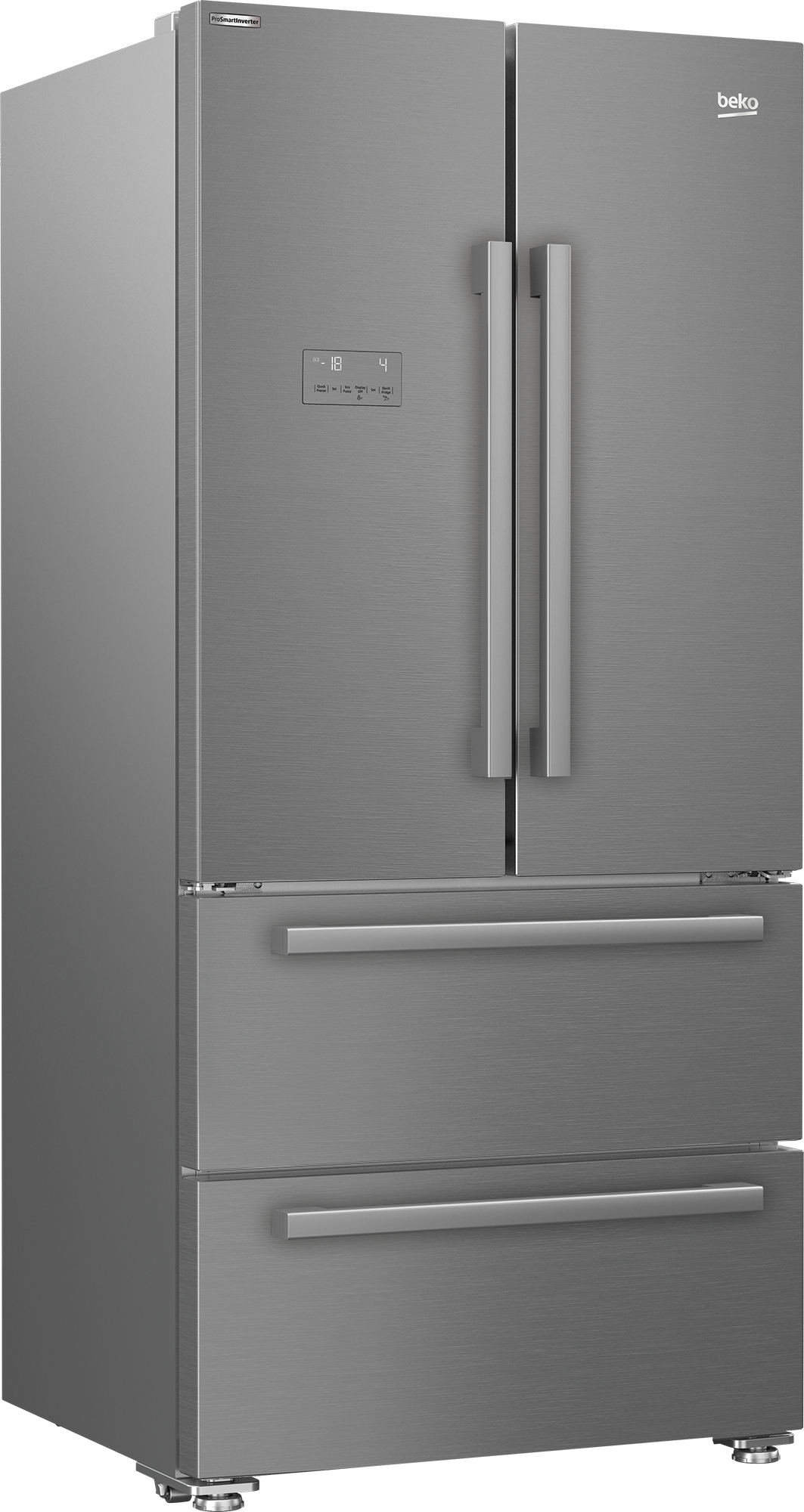 Beko GNE6049XPN side-by-side refrigerator Freestanding – image 2