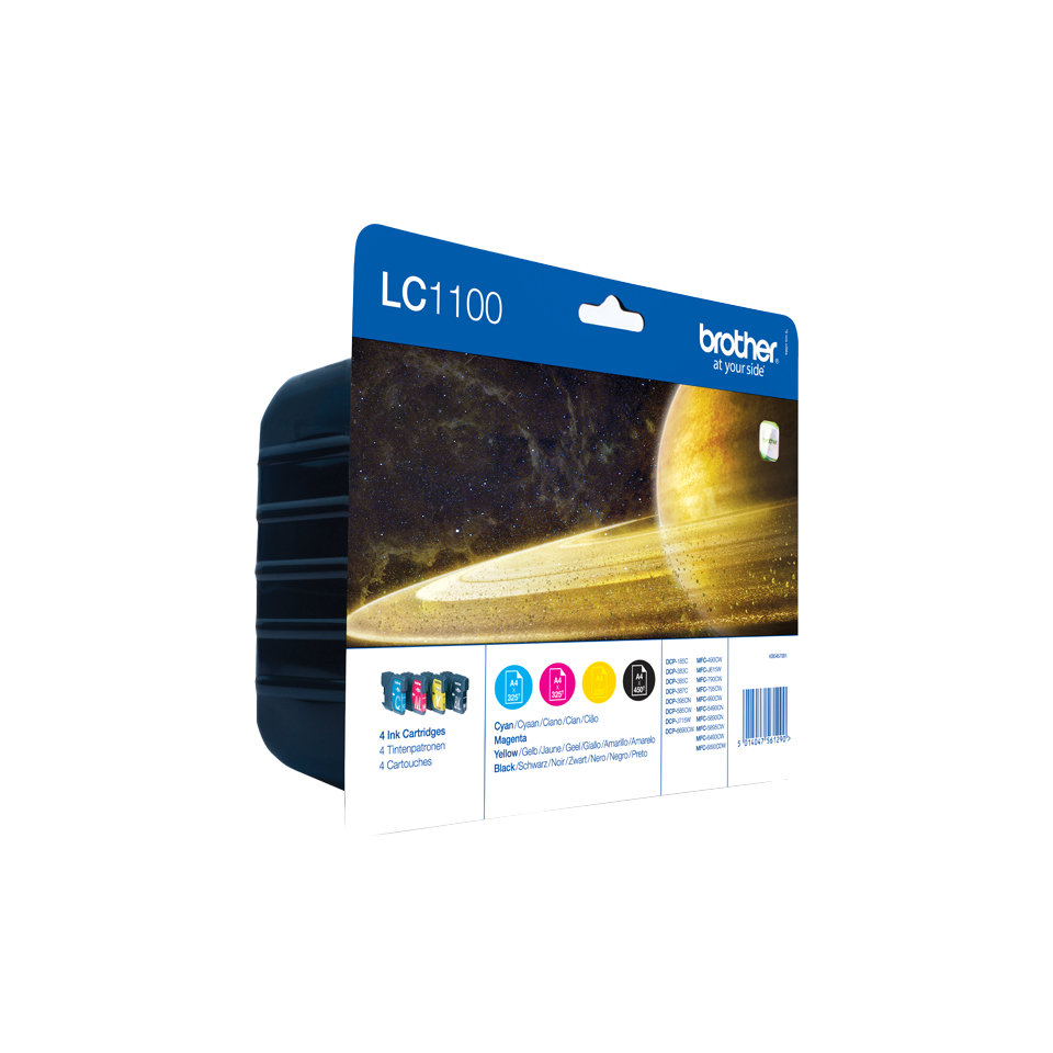 Brother LC-1100 ink cartridge Original Black, Cyan, Magenta, Yellow – image 2