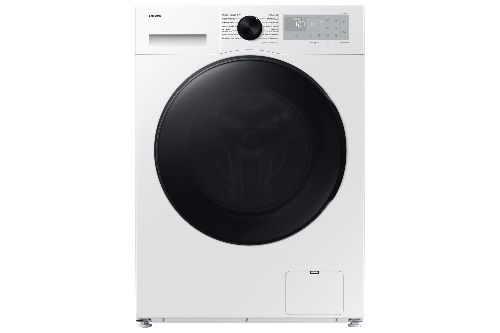Samsung WD9BDG5B15BH washer dryer Freestanding Front-load White – image 1