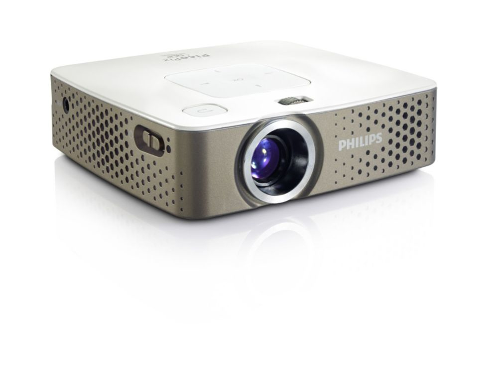 Philips PicoPix PPX3410/F7 data projector Portable projector 100 ANSI lumens DLP WVGA (854x480) Silver