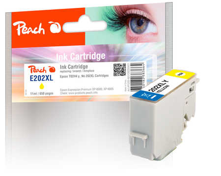 Peach 320401 ink cartridge 1 pc(s) Compatible High (XL) Yield Yellow