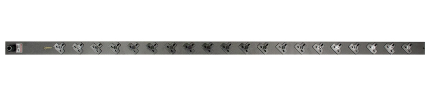 Vertiv EGXPBN202-103UKRPS6-IP44 power distribution unit (PDU) 20 AC outlet(s) Black