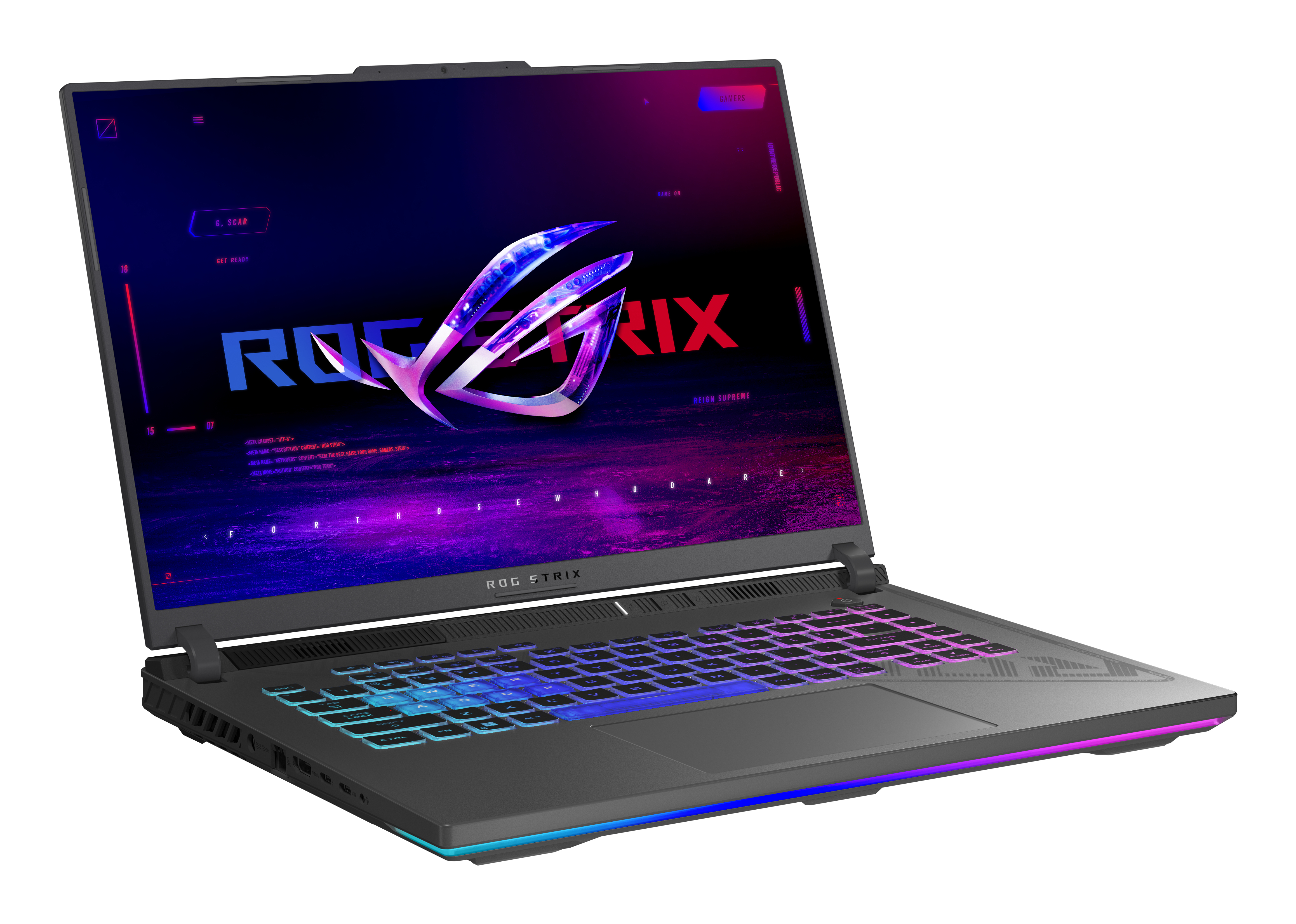 ASUS ROG Strix G16 G614JZ-N3012W — weergave 2