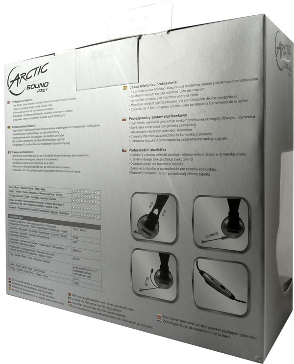 ARCTIC P301 - Headset for Music and Gaming – image 9