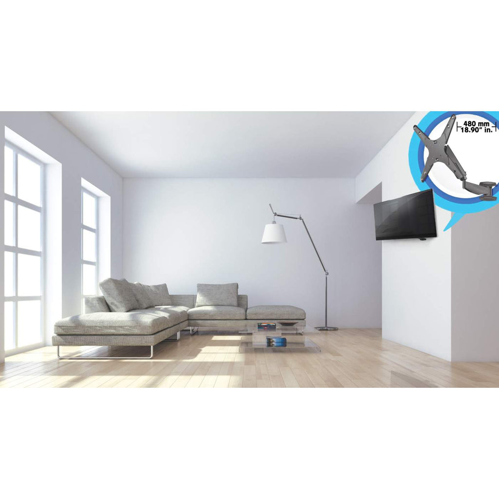 Manhattan Wall Mount for TV & Monitors (Spring Arm 3 pivots), For screens – image 3