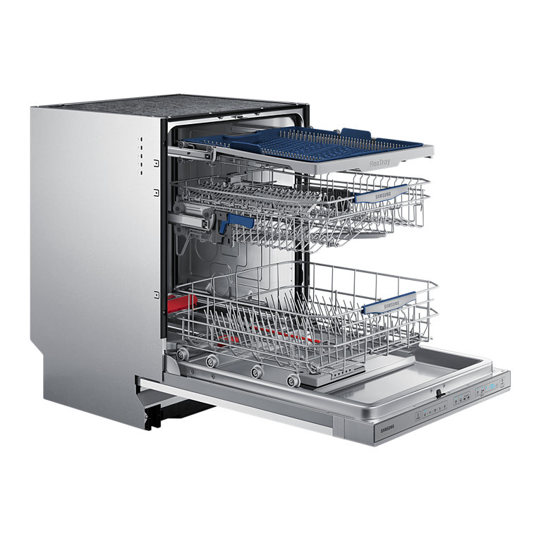 Samsung DW60J9950SS Semi built-in 14 place settings – image 7