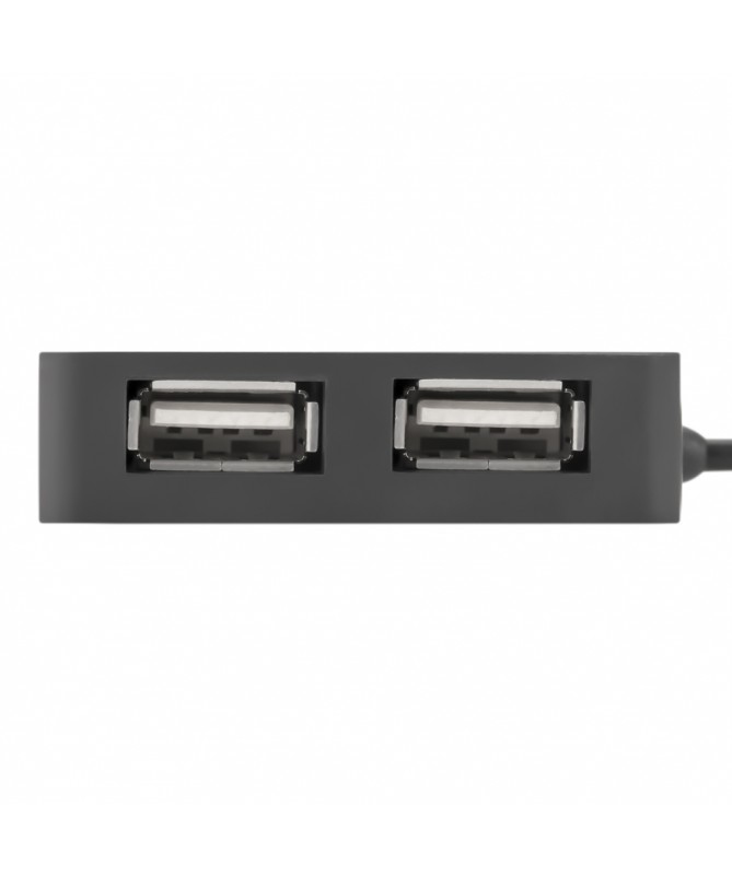 Vultech HU-04USB2 interface hub USB 2.0 480 Mbit/s Black – image 2
