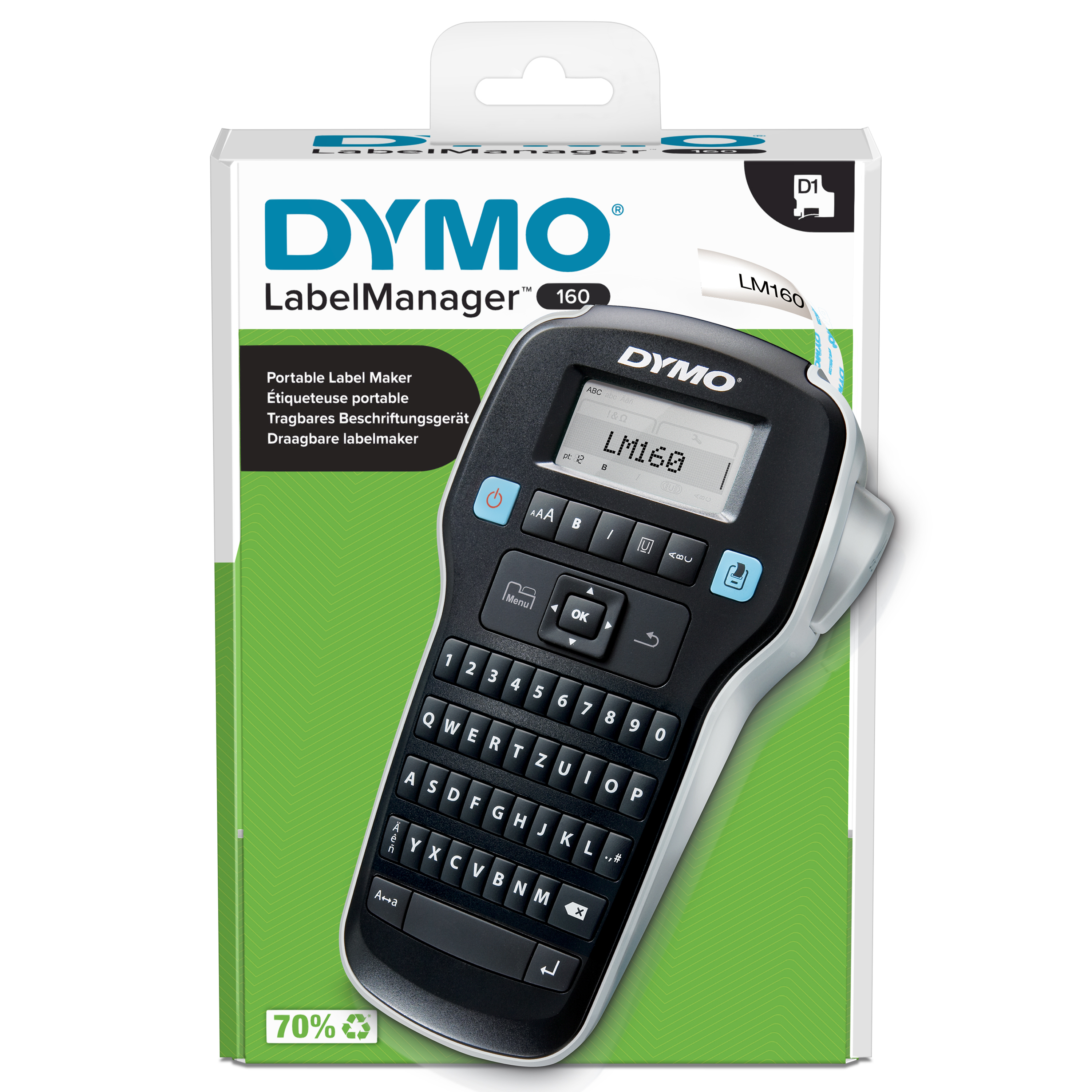 DY LM 160 PRINTER QWZ DE/AT DYMO LABELMANAGER 160 QWZ