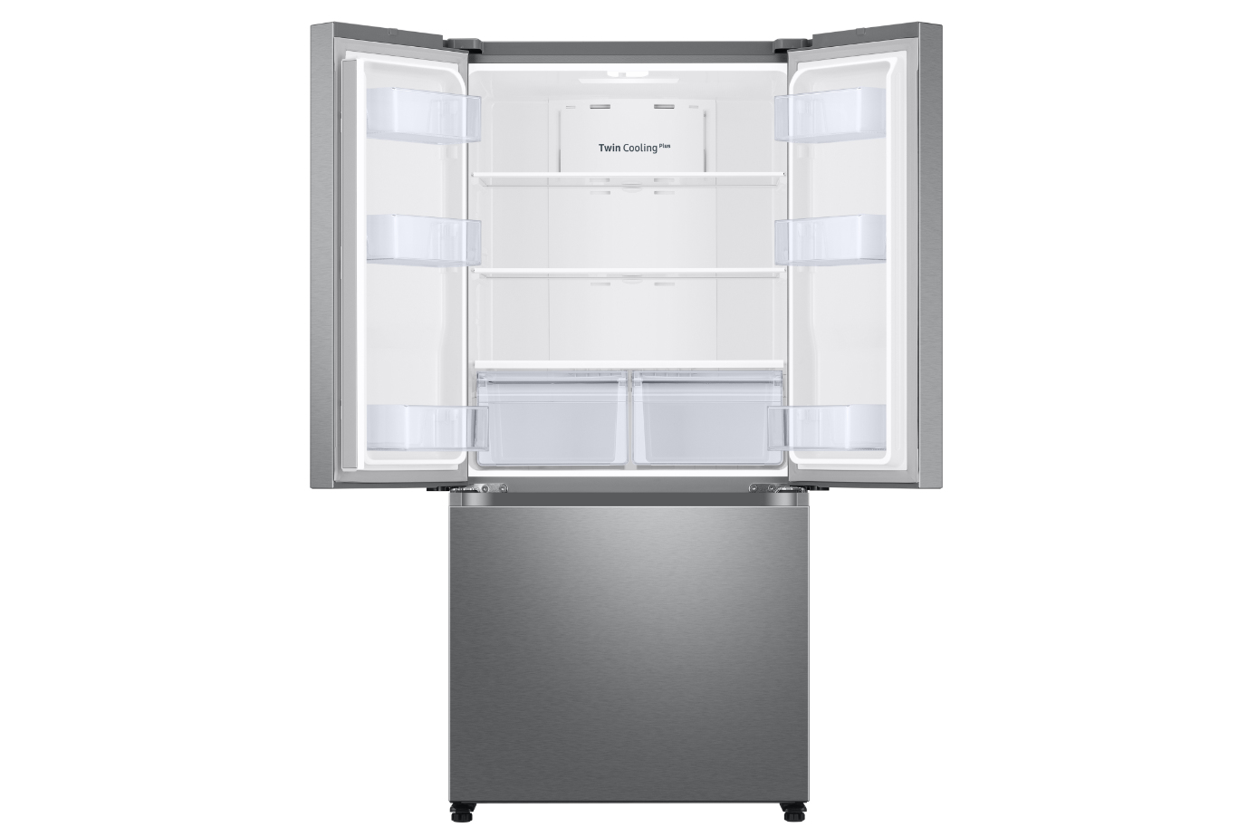 Samsung RF49A5002SR/TR side-by-side refrigerator Freestanding Silver – image 3