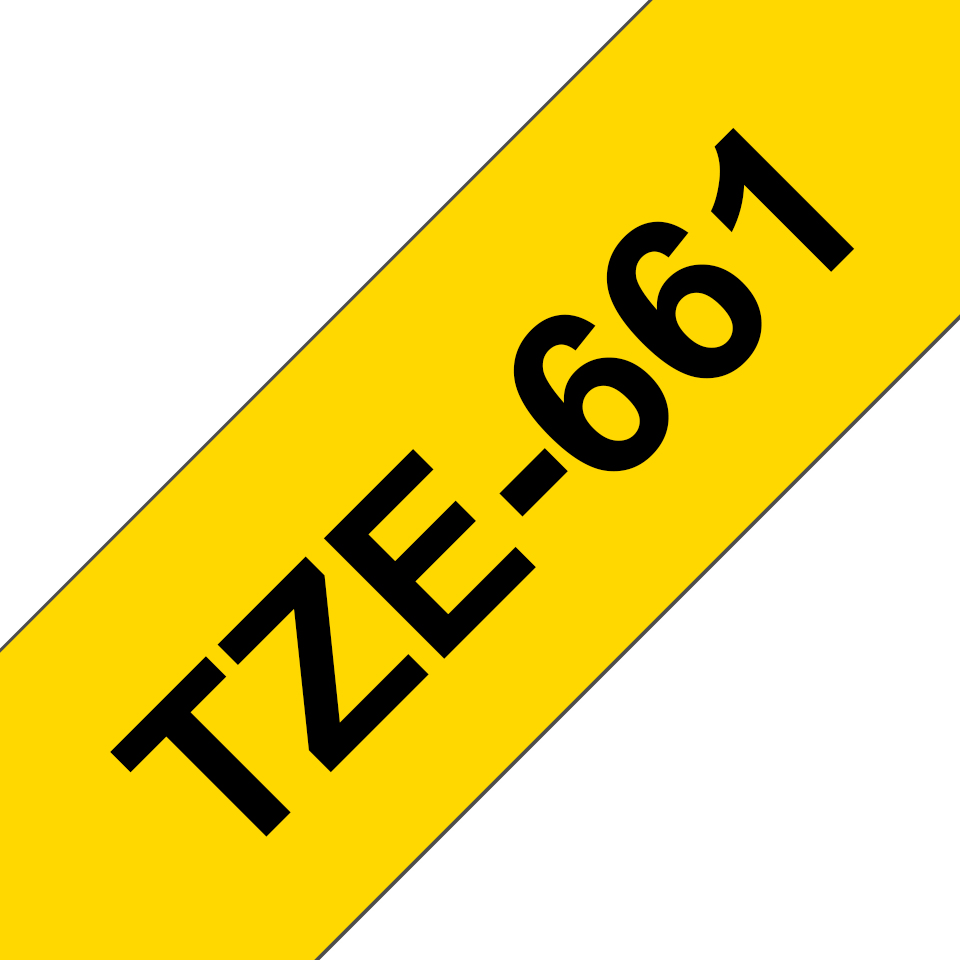 Brother TZE-661 etikettien kirjoitusnauha TZ