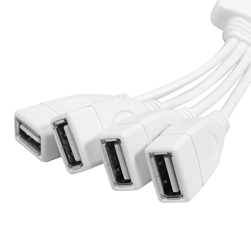 LogiLink UA0355 interface hub USB 2.0 480 Mbit/s White – image 3