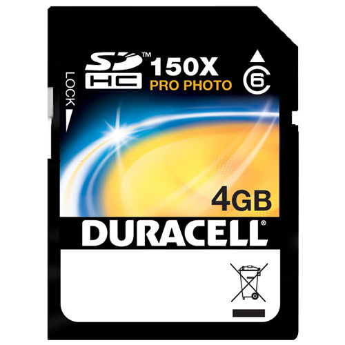 Duracell ProPhoto SDHC 4GB