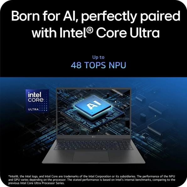 LG Gram ‎16Z90TL-G.AUB9U1 Copilot+ PC Intel Core Ultra 9 – image 8