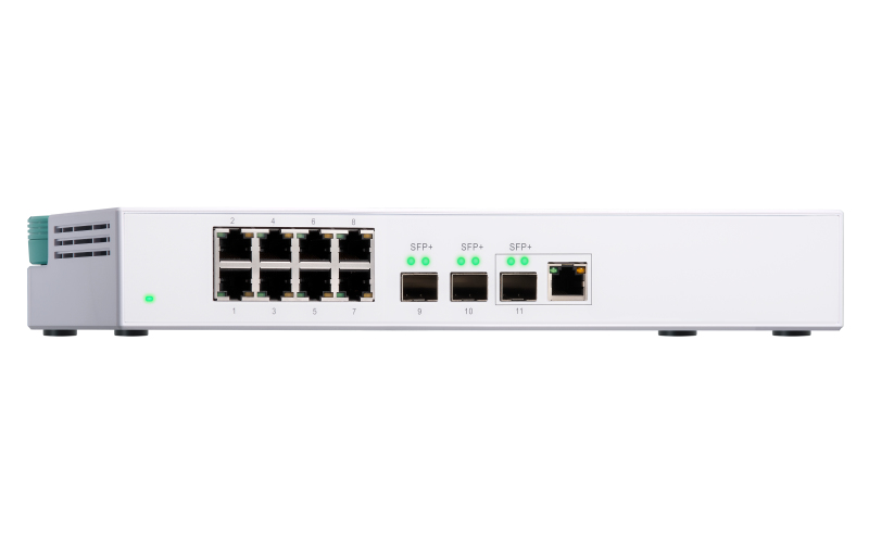 QNAP QSW-308-1C network switch Unmanaged Gigabit Ethernet (10/100/1000) White – image 4