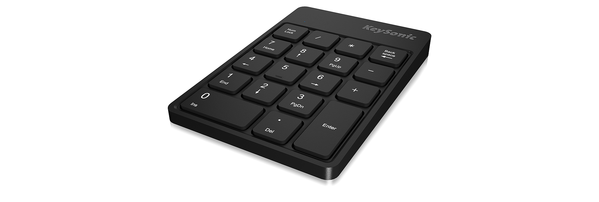 KeySonic KSK-N100RF numeric keypad Universal RF Wireless Black – image 1