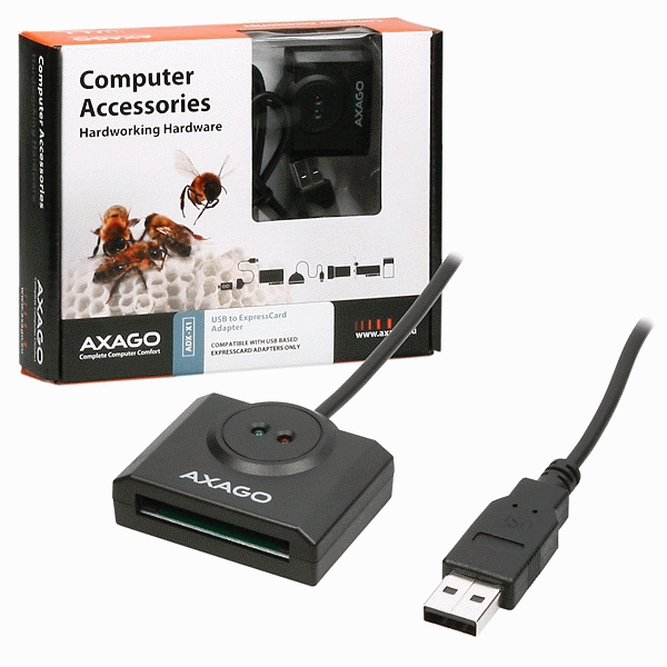 Axagon ADX-X1 interface cards/adapter USB 2.0 – image 2