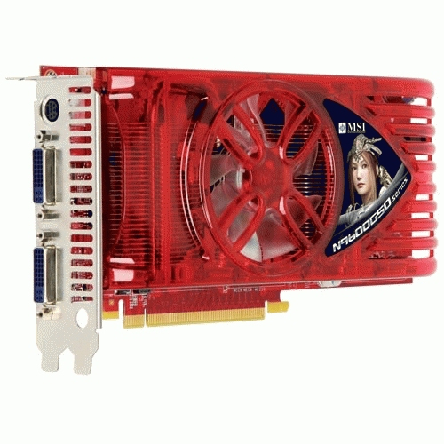 MSI N9600GSO-T2D384OC graphics card GeForce 9600 GSO GDDR3 – image 2