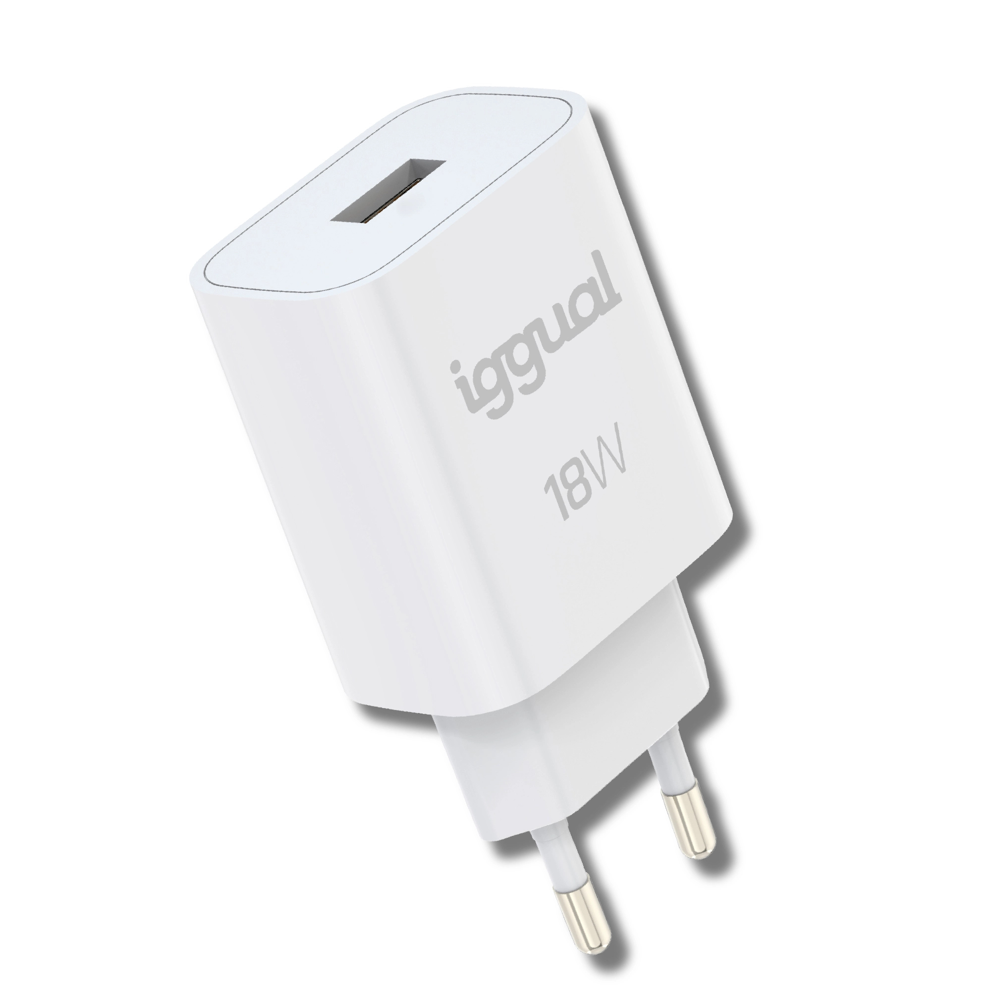 iggual IGG317174 mobile device charger Universal White USB Fast charging Indoor – image 8