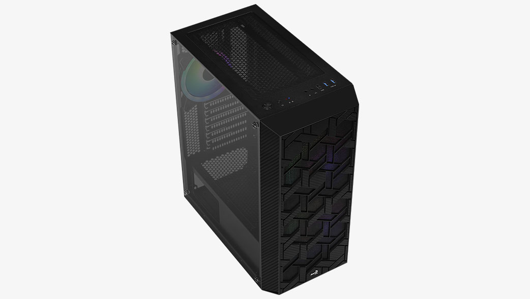Aerocool Hive-G-BK-v1 Midi Tower – image 8