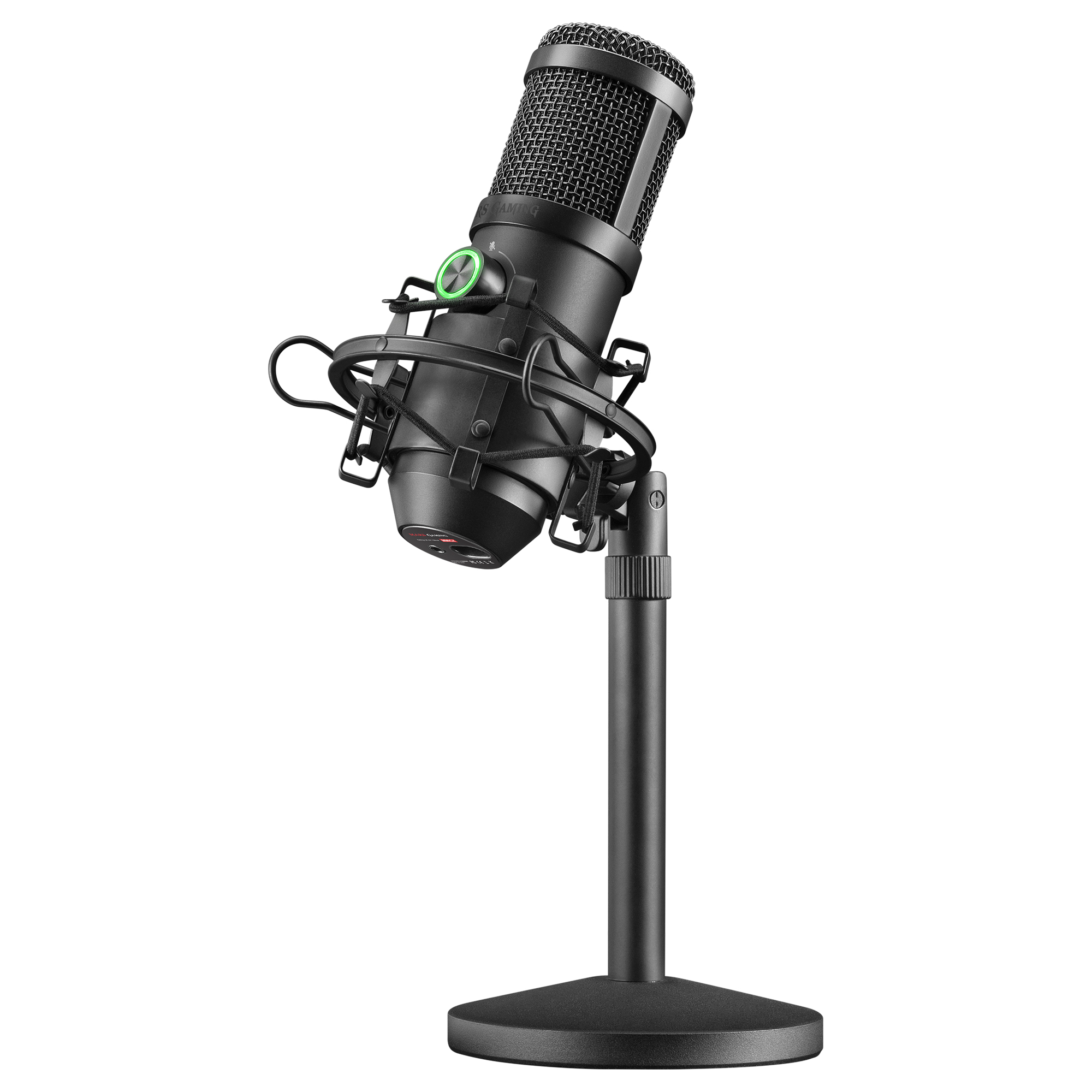 Mars Gaming MMICX Professional Studio Microphone LED Mute USB Black – image 1