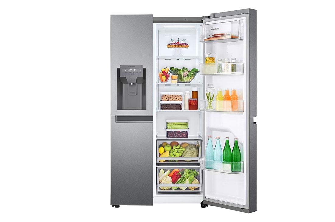 LG GC-L257JLYL side-by-side refrigerator Freestanding – image 2