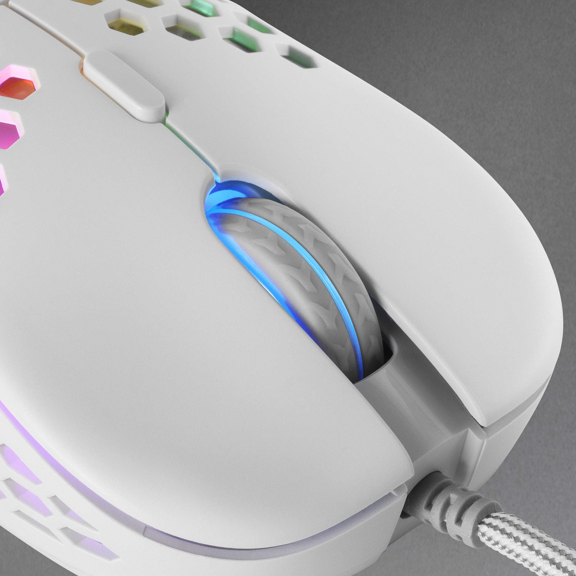 Mars Gaming MM55W White RGB Chroma Gaming Mouse Ultra-lightweight – image 3