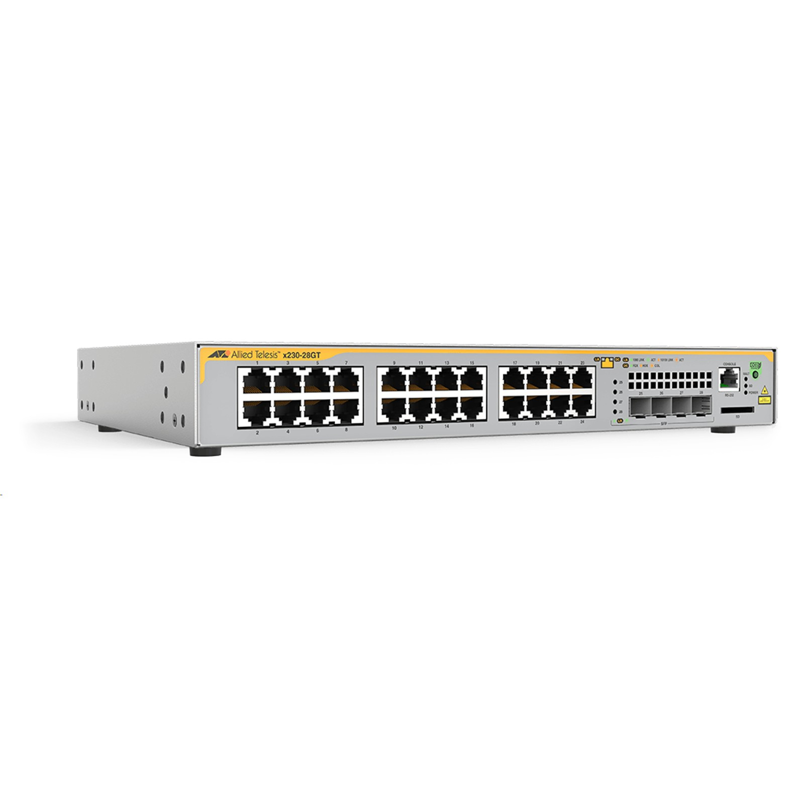 Allied Telesis X230-28GT Managed L3 Gigabit Ethernet (10/100/1000) Grey – image 1