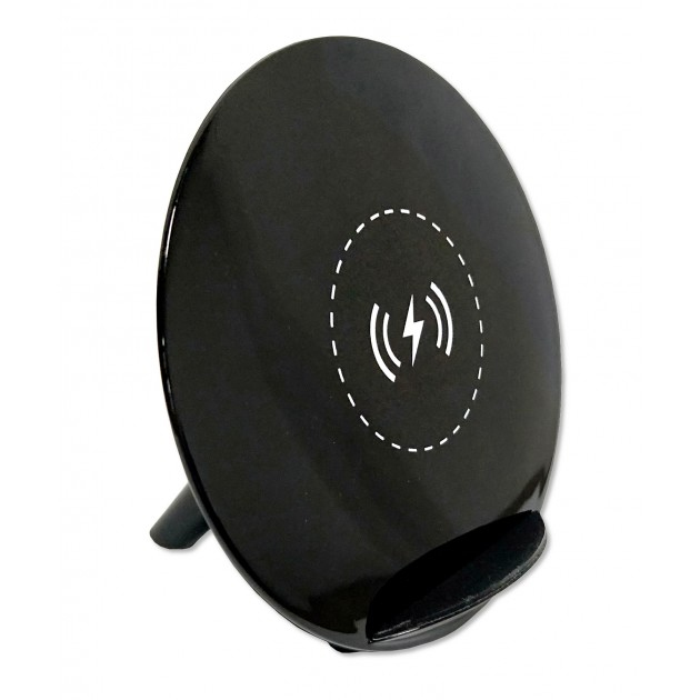 Techly I-CHARGE-WRKUV-5W mobile device charger Smartphone, Tablet Black USB Wireless charging Indoor – image 2