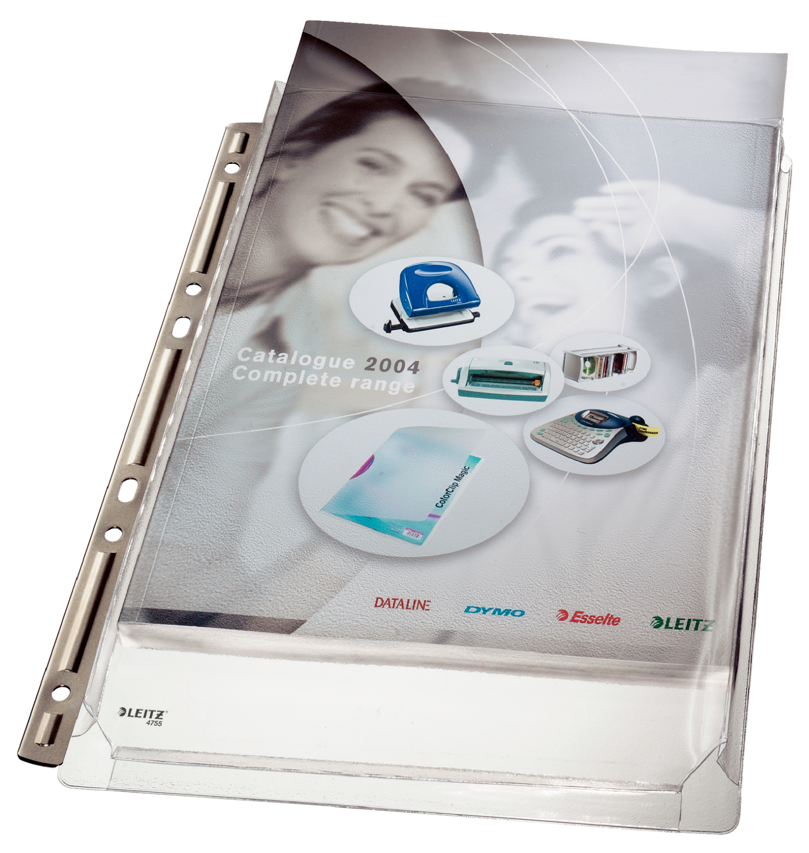 Leitz 47553003 protector de hojas 210 x 297 mm (A4) Cloruro de polivinilo (PVC) 3 pieza(s)