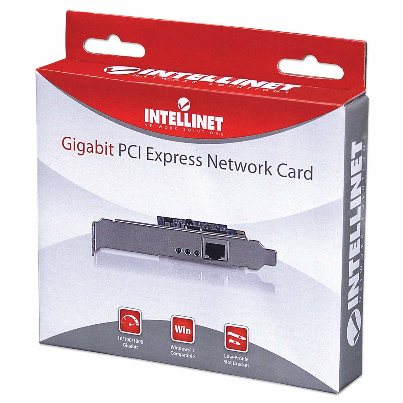 Intellinet Gigabit PCI Express Network Card, 10/100/1000 Mbps PCI Express RJ45 Ethernet Card – image 2